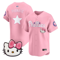 Phanatic Jersey Philadelphia Phillies Hello Kitty Stitched by My Store