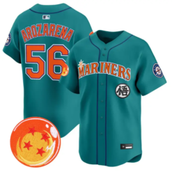Randy Arozarena Jersey #56 Seattle Mariners Dragon Ball Premier Stitched by My Store