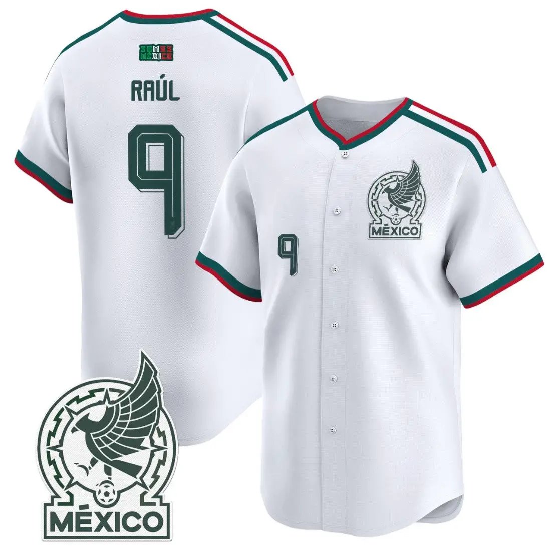 Raúl Jiménez Jersey Mexico 2026 National Team Vapor Baseball Stitched by My Store