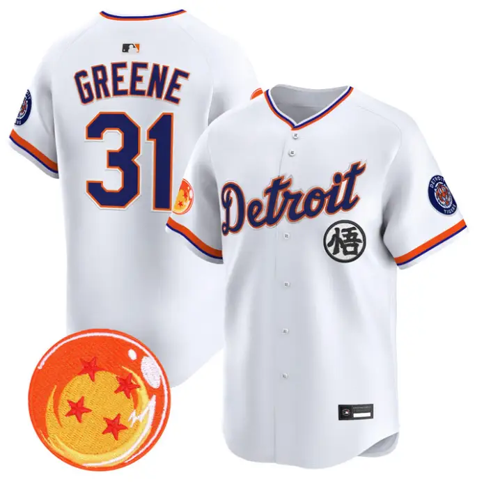 Riley Greene Jersey #31 Detroit Tigers Dragon Ball Premier Stitched by My Store