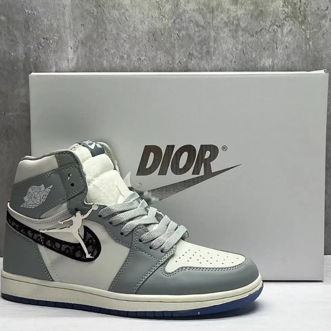 Air Jordan 1 Retro High Dior Shoes Sneakers by Air Jordan