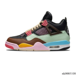 J Balvin x Air Jordan 4 Multicolor Shoes Sneakers by Air Jordan