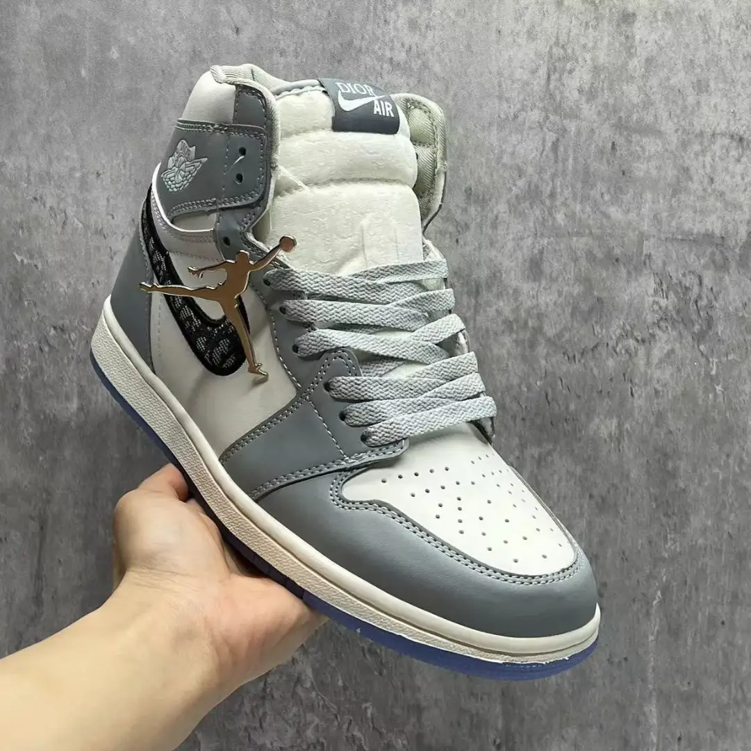 Air Jordan 1 Retro High Dior Shoes Sneakers by Air Jordan