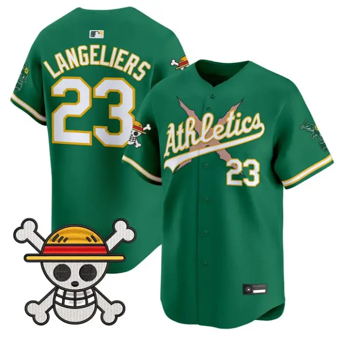 Shea Langeliers Jersey #23 Athletics One Piece Vapor Premier Stitched by My Store