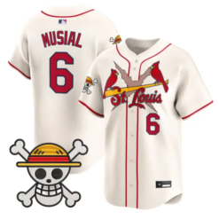 Stan Musial Jersey #6 St. Louis Cardinals One Piece Premier Stitched by My Store