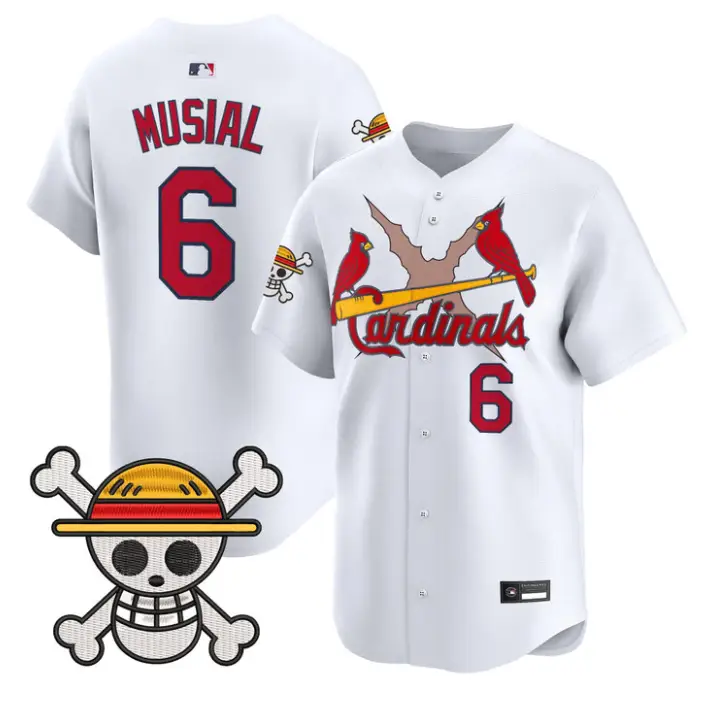Stan Musial Jersey #6 St. Louis Cardinals One Piece Premier Stitched by My Store