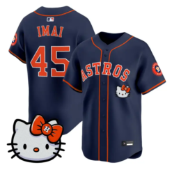 Tatsuya Imai Jersey #45 Houston Astros Hello Kitty Premier Stitched by My Store