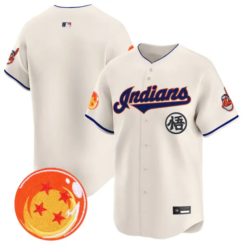 Team Jersey Blank Cleveland Indians Dragon Ball Premier Stitched by My Store