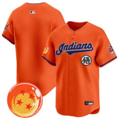 Team Jersey Blank Cleveland Indians Dragon Ball Premier Stitched by My Store