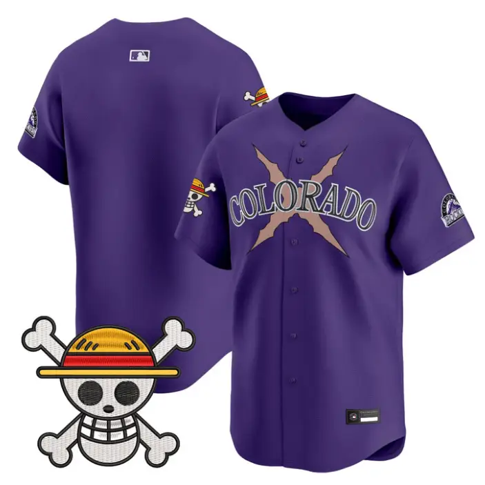 Team Jersey Blank Colorado Rockies One Piece Premier Stitched by My Store