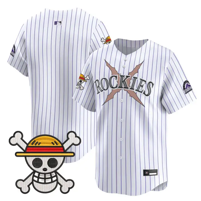 Team Jersey Blank Colorado Rockies One Piece Premier Stitched by My Store