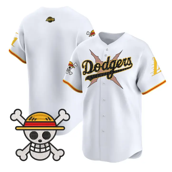 Team Jersey Blank Dodgers One Piece Mamba Premier Stitched by My Store