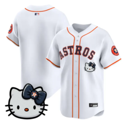 Team Jersey Blank Houston Astros Hello Kitty Premier Stitched by My Store