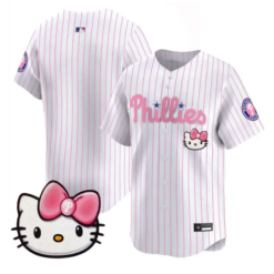 Team Jersey Blank Philadelphia Phillies Hello Kitty Stitched by My Store