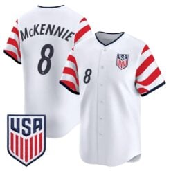 Weston McKennie Jersey #8 USMNT 2026 World Cup Vapor Baseball Stitched by My Store