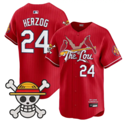Whitey Herzog Jersey #24 St. Louis Cardinals One Piece Premier Stitched by My Store