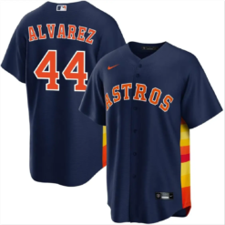 Yordan Alvarez Jersey #44 Astros Vapor Premier Limited All Stitched by My Store