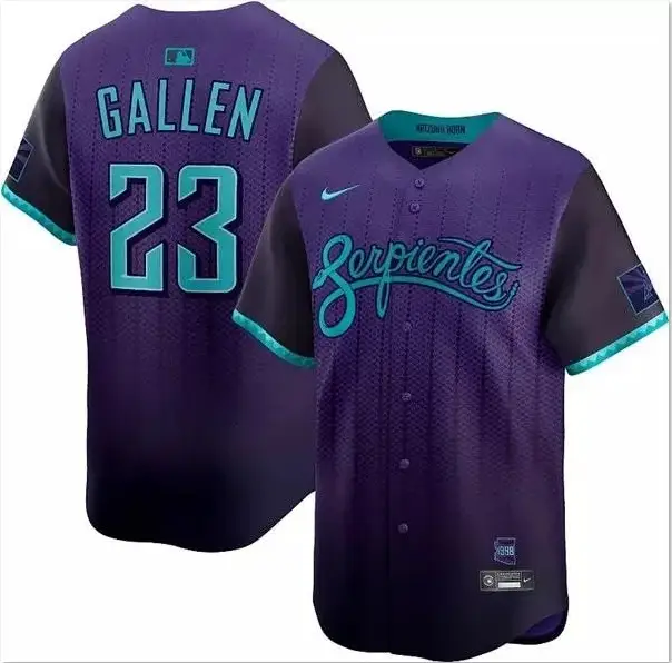 Zac Gallen Jersey #23 Diamondbacks Vapor Premier Limited All Stitched by My Store