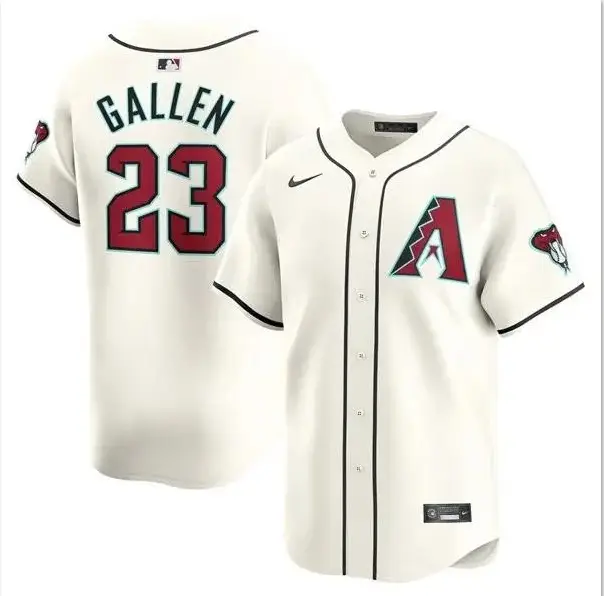 Zac Gallen Jersey #23 Diamondbacks Vapor Premier Limited All Stitched by My Store