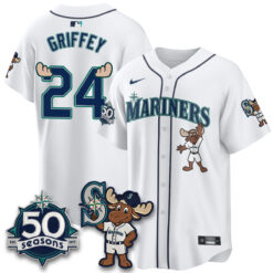 SEA Mascot Jersey - All Stitched by Seattle Mariners