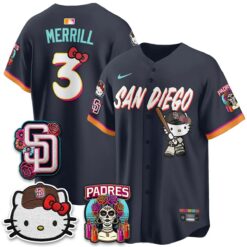SD 2026 City Connect x Meow KT Vapor Limited Jersey - All Stitched by San Diego Padres