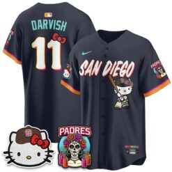 SD 2026 City Connect x Meow KT Vapor Limited Jersey - All Stitched by San Diego Padres