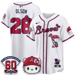 Atlanta Braves x Meow KT 2026 Vapor Limited Jersey - All Stitched by Atlanta Braves