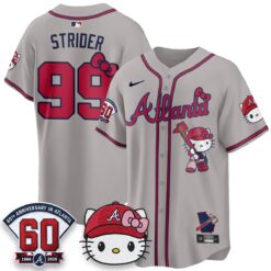 Atlanta Braves x Meow KT 2026 Vapor Limited Jersey - All Stitched by Atlanta Braves