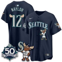 SEA Mascot Jersey - All Stitched by Seattle Mariners