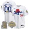 LAD Gallery Foundation Vapor Limited Custom Jersey - All Stitched by Los Angeles Dodgers
