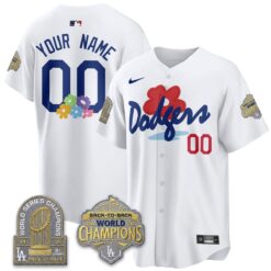 LAD Gallery Foundation Vapor Limited Custom Jersey - All Stitched by Los Angeles Dodgers