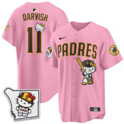San Diego Padres x Meow KT Vapor Limited Jersey - All Stitched V2 by San Diego Padres