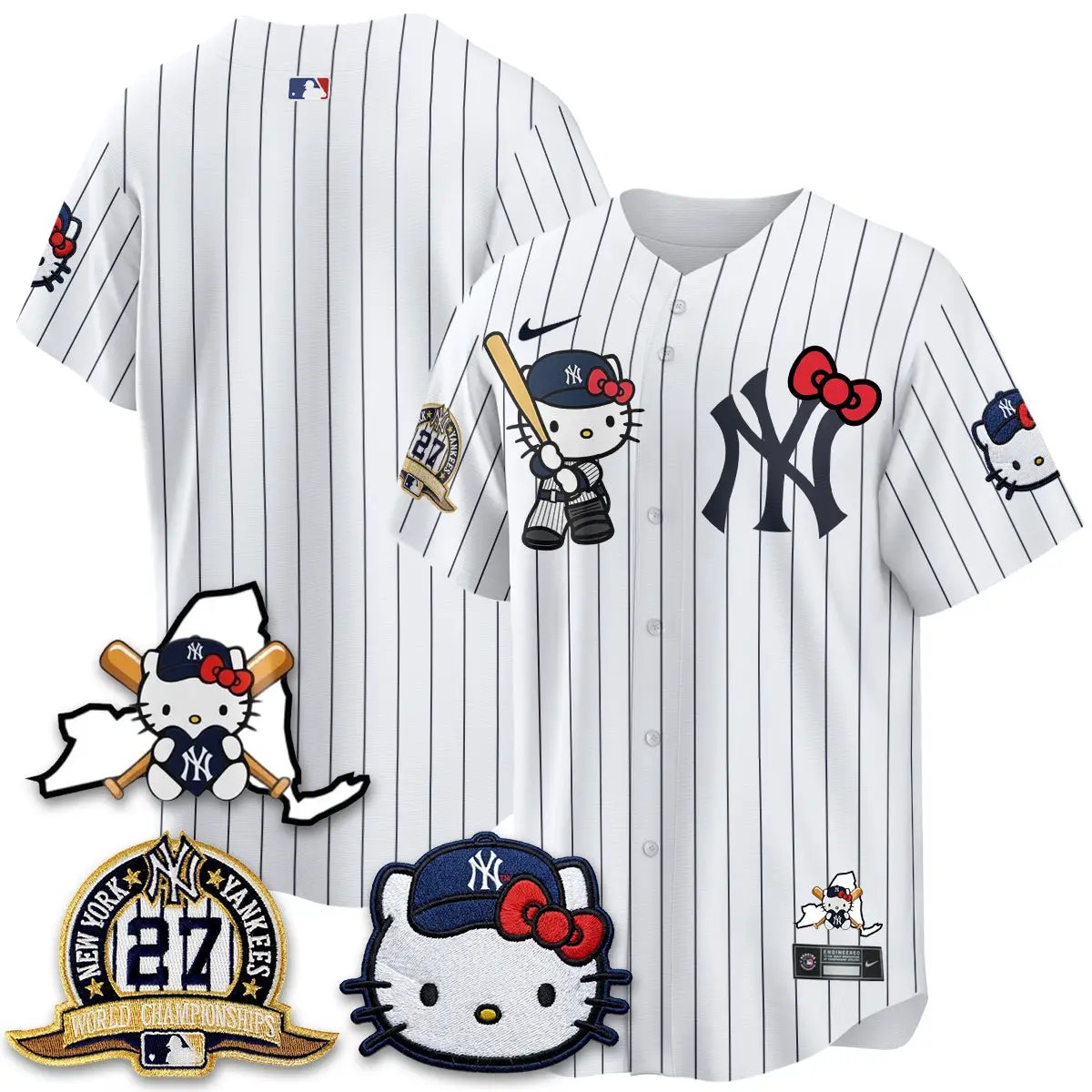 NYY Meow KT 2026 Vapor Limited Jersey - All Stitched by New York Yankees