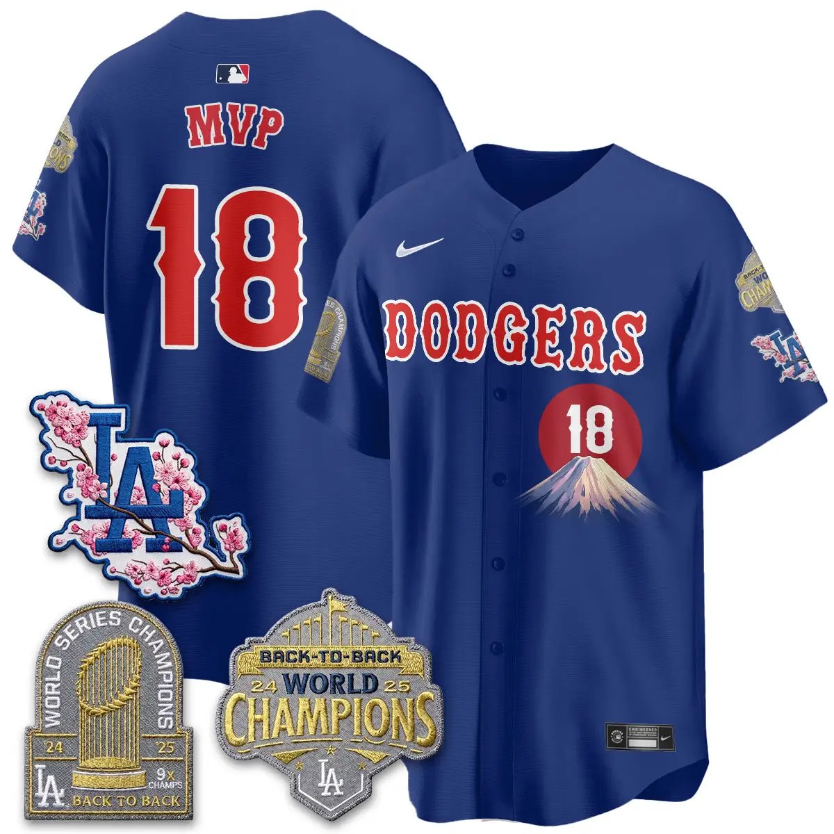 Los Angeles Dodgers Japanese Heritage Night 2026 Jersey - All Stitched V2 by Los Angeles Dodgers
