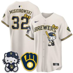Milwaukee Brewers Meow KT Night Vapor Limited Jersey - All Stitched by Milwaukee Brewers