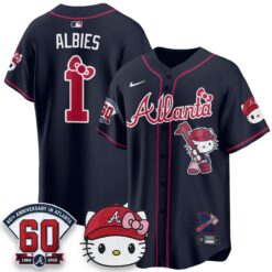 Atlanta Braves x Meow KT 2026 Vapor Limited Jersey - All Stitched by Atlanta Braves
