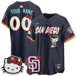 SD 2026 City Connect x Meow KT Vapor Limited Custom Jersey - All Stitched by San Diego Padres