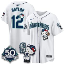 SEA x Meow KT Night Limited Jersey - All Stitched V2 by Seattle Mariners