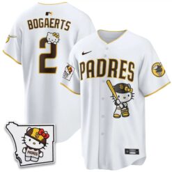 San Diego Padres x Meow KT Vapor Limited Jersey - All Stitched V2 by San Diego Padres