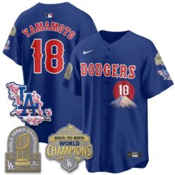 Los Angeles Dodgers Japanese Heritage Night 2026 Jersey - All Stitched V2 by Los Angeles Dodgers