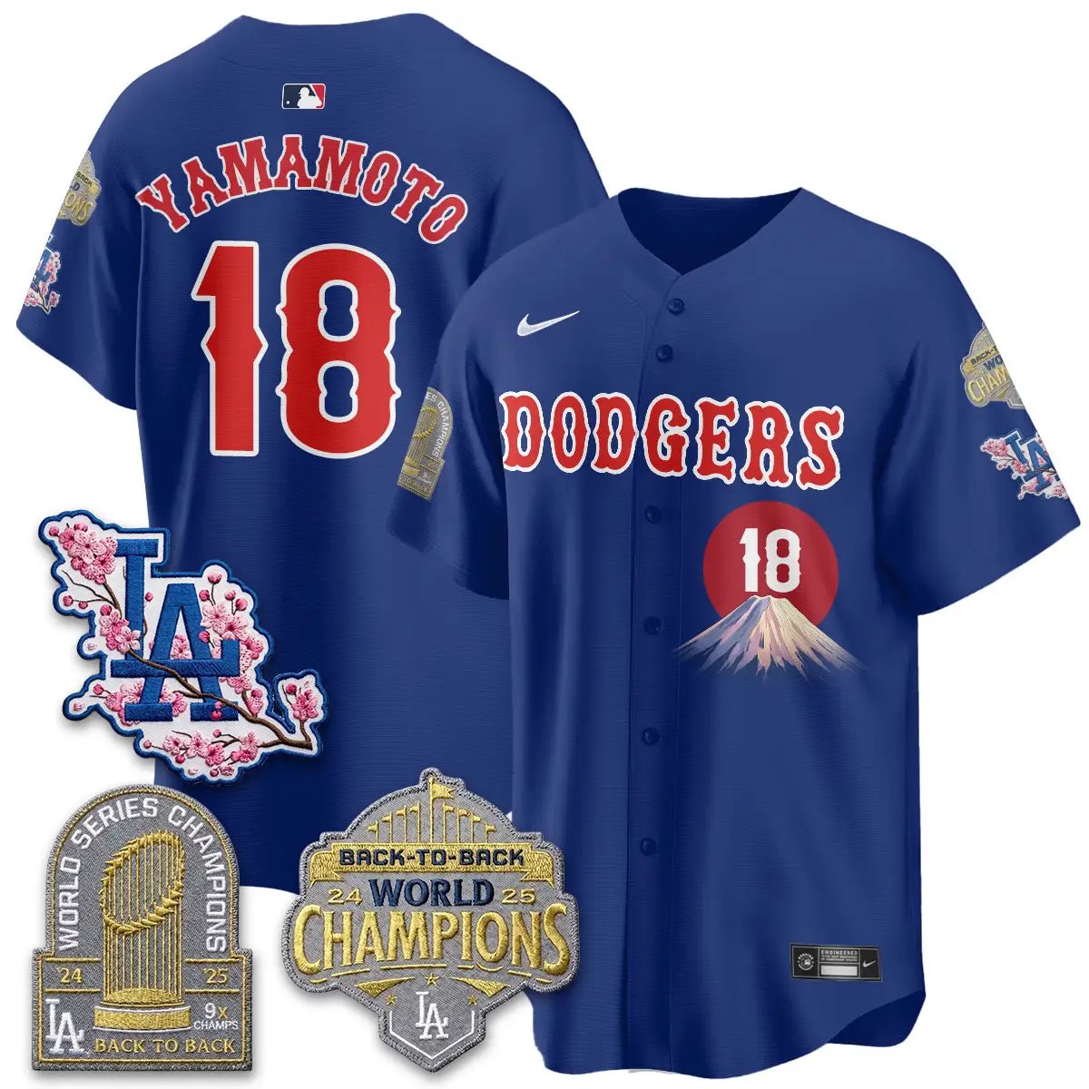 Los Angeles Dodgers Japanese Heritage Night 2026 Jersey - All Stitched V2 by Los Angeles Dodgers