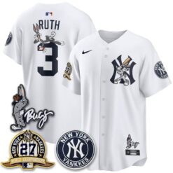 NYY Bunny Vapor Limited Jersey - All Stitched by New York Yankees