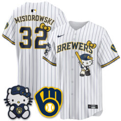 Milwaukee Brewers Meow KT Night Vapor Limited Jersey - All Stitched by Milwaukee Brewers