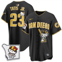 San Diego Padres x Meow KT Vapor Limited Jersey - All Stitched V2 by San Diego Padres