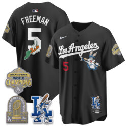 LAD Bunny Vapor Limited Jersey - All Stitched by Los Angeles Dodgers