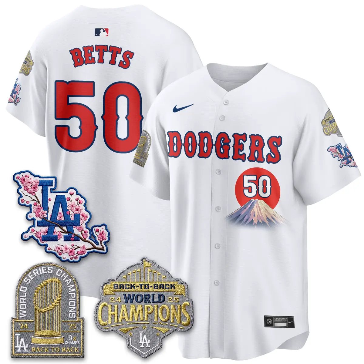 Los Angeles Dodgers Japanese Heritage Night 2026 Jersey - All Stitched V2 by Los Angeles Dodgers