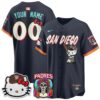 SD 2026 City Connect x Meow KT Vapor Limited Custom Jersey - All Stitched by San Diego Padres