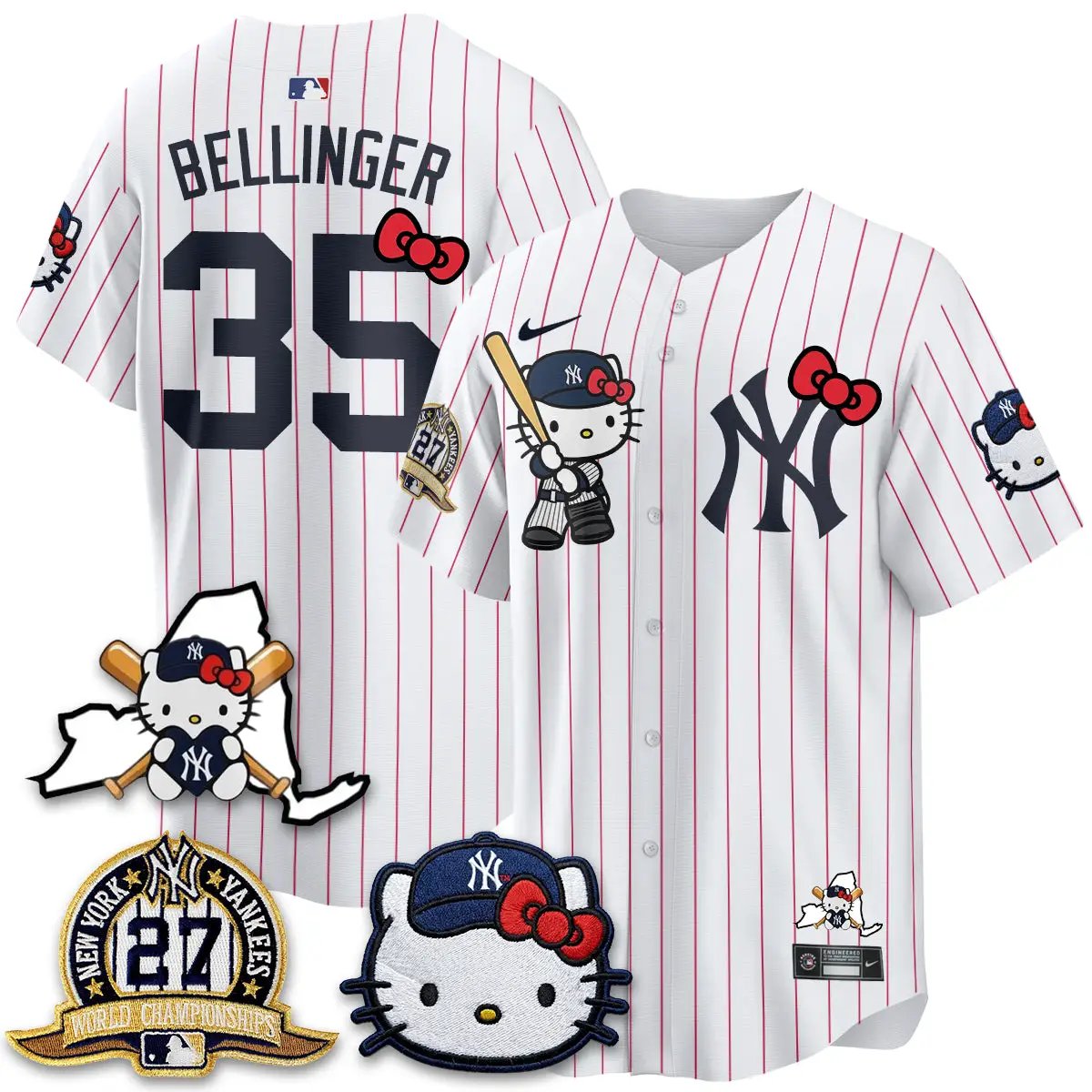 NYY Meow KT 2026 Vapor Limited Jersey - All Stitched by New York Yankees