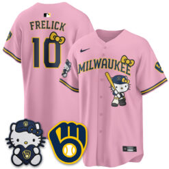 Milwaukee Brewers Meow KT Night Vapor Limited Jersey - All Stitched by Milwaukee Brewers
