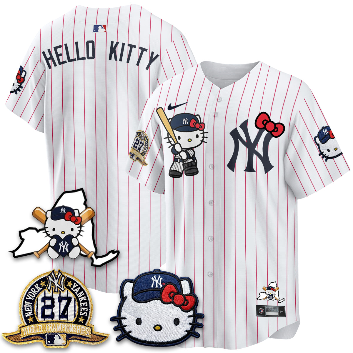 NYY Meow KT 2026 Vapor Limited Jersey - All Stitched by New York Yankees
